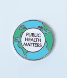 ShopMicrobi - Public Health Matters Enamel Pin